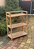 Етажерка плетена з лози. Пот:1268, фото 6