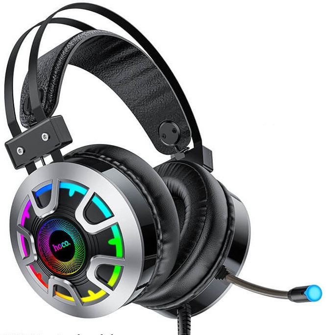 Наушники HOCO Gaming LED headphones Hi-Res ESD05, фото 1
