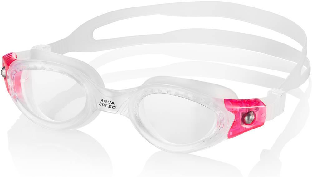 Окуляри для плавання Aqua Speed Pacific 6143 (015-63) Pink/Clear