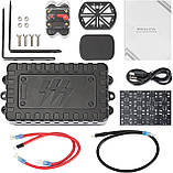 Дистанційний блок керування підключеннями на 8 каналів 12 24V 80А. Панель перемикачів 8 кнопок керування освітленням, фото 2