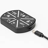 Дистанційний блок керування підключеннями на 8 каналів 12 24V 80А. Панель перемикачів 8 кнопок керування освітленням, фото 9