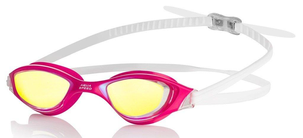 Окуляри для плавання Aqua Speed Xeno Mirror 6997 (195-03) Pink/White