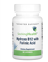 Seeking Health, Hydroxo B12 With Folinic Acid, гидрокси б12 з фолиновой кислотой, 60 пастилок