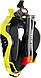 Повнолицева маска для дайвінгу Aqua Speed Drift 9936 р. S/M (249-38) Black/Yellow, фото 4