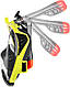 Повнолицева маска для дайвінгу Aqua Speed Drift 9936 р. S/M (249-38) Black/Yellow, фото 6