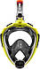 Повнолицева маска для дайвінгу Aqua Speed Drift 9936 р. S/M (249-38) Black/Yellow, фото 3