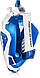 Повнолицева маска для дайвінгу Aqua Speed Drift 7086 р. S/M (249-51) White/Blue, фото 5