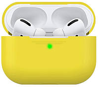 Силіконовий чохол Apple AirPods Pro Жовтий
