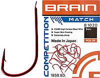 Гачок Brain Match B1020 #12 (20 шт/уп) ц:red