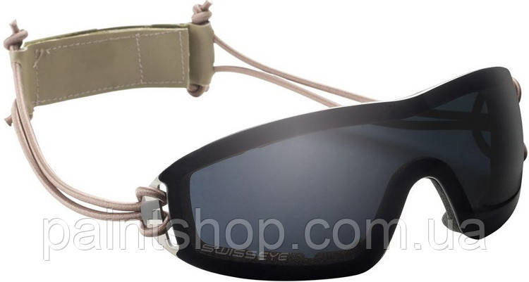 Окуляри балістичні Swiss Eye Infantry Black (Чорний), фото 1