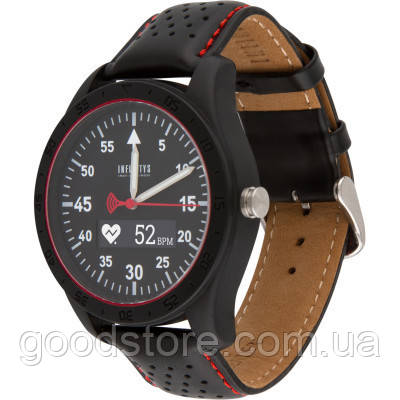 Смарт-годинник Atrix INFINITYS X20 45 mm Swiss Sport Chrono Black-leather Смарт-ча (swwpai2sscbl)