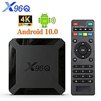 Smart TV Box X96Q Android 10 смарт приставка