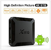 Smart TV Box X96Q Android 10 смарт приставка