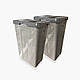 Відро для сміття висувне 400мм 2х21л з доводчиком і кріпленням до фасаду Bravo, фото 2