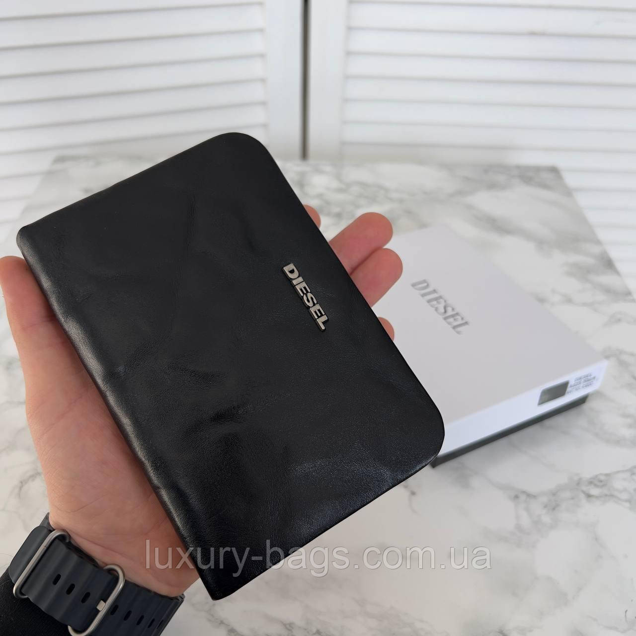 Чоловіче шкіряне портмоне Diesel, фото 1