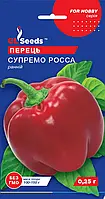 Перец сладкий Супремо Росса ранний сочный продуктивный сорт томатовидный, упаковка 0,25 г