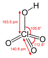 Хлорна кислота (1,5 кг) год HClO4
