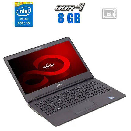 Ультрабук Fujitsu LifeBook U747/ 14" (1920x1080)/ Core i5-6200U/ 8 GB RAM/ 256 GB SSD/ HD 520, фото 1