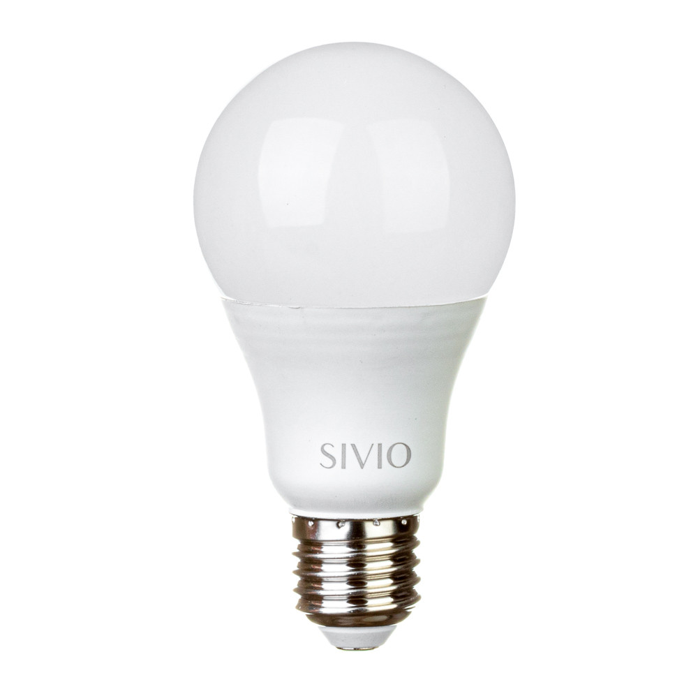 Світлодіодна лампа SIVIO 18W А65 E27 4100 K Код.58780