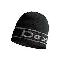 Шапка водонепроницаемая Dexshell Beanie Reflective Logo черная с лого L/XL 58-60 см