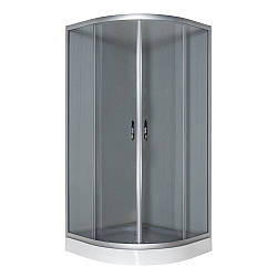 Душова кабіна VIVIA JK 091 Сіра 90*90*191 мілкий піддон ( А0055605 )