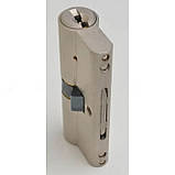 Циліндр AGB Scudo DCK/100мм, ключ-ключ, 50/50 матовий нікель, фото 6