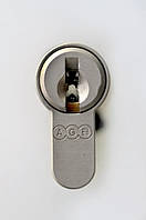 Циліндр AGB Scudo DCK/90мм, ключ-ключ, 45/45 матовий нікель