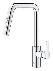 Змішувач одноважільний для раковини Grohe Eurosmart (30619000), фото 4