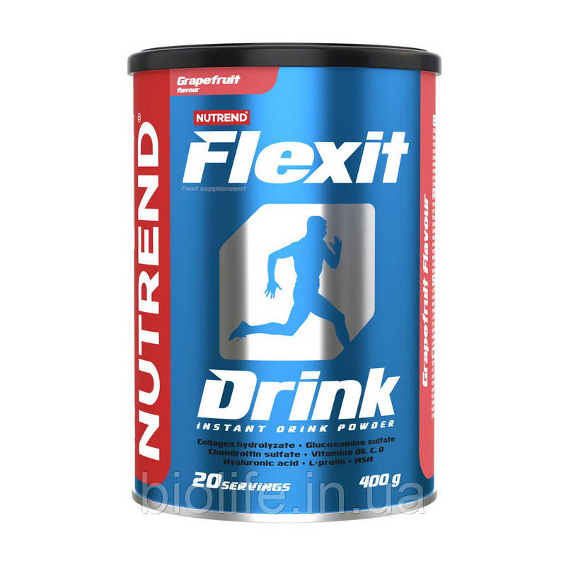 Nutrend Flexit Drink (400 g, peach), фото 1