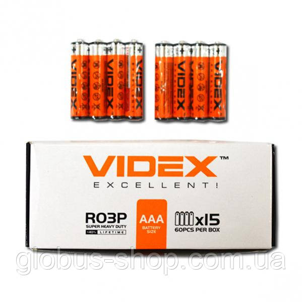 БАТАРЕЙКА VIDEX AAA R03, мікро