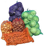 Сітка овочева 40х60 (18г) на 20кг. фіолетова сітка-мішок для овочів, фото 3