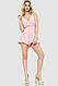 Комбінезон жіночий однотонний 204R0060, колір Світло рожевий, фото 2