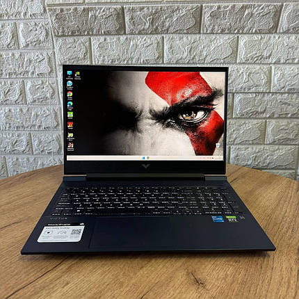 Б/в Ігровий ноутбук HP Victus 16-d0023dx 16.1" 1920x1080| i5-11400H| 8GB RAM| 256GB SSD| RTX 3050 4GB, фото 1