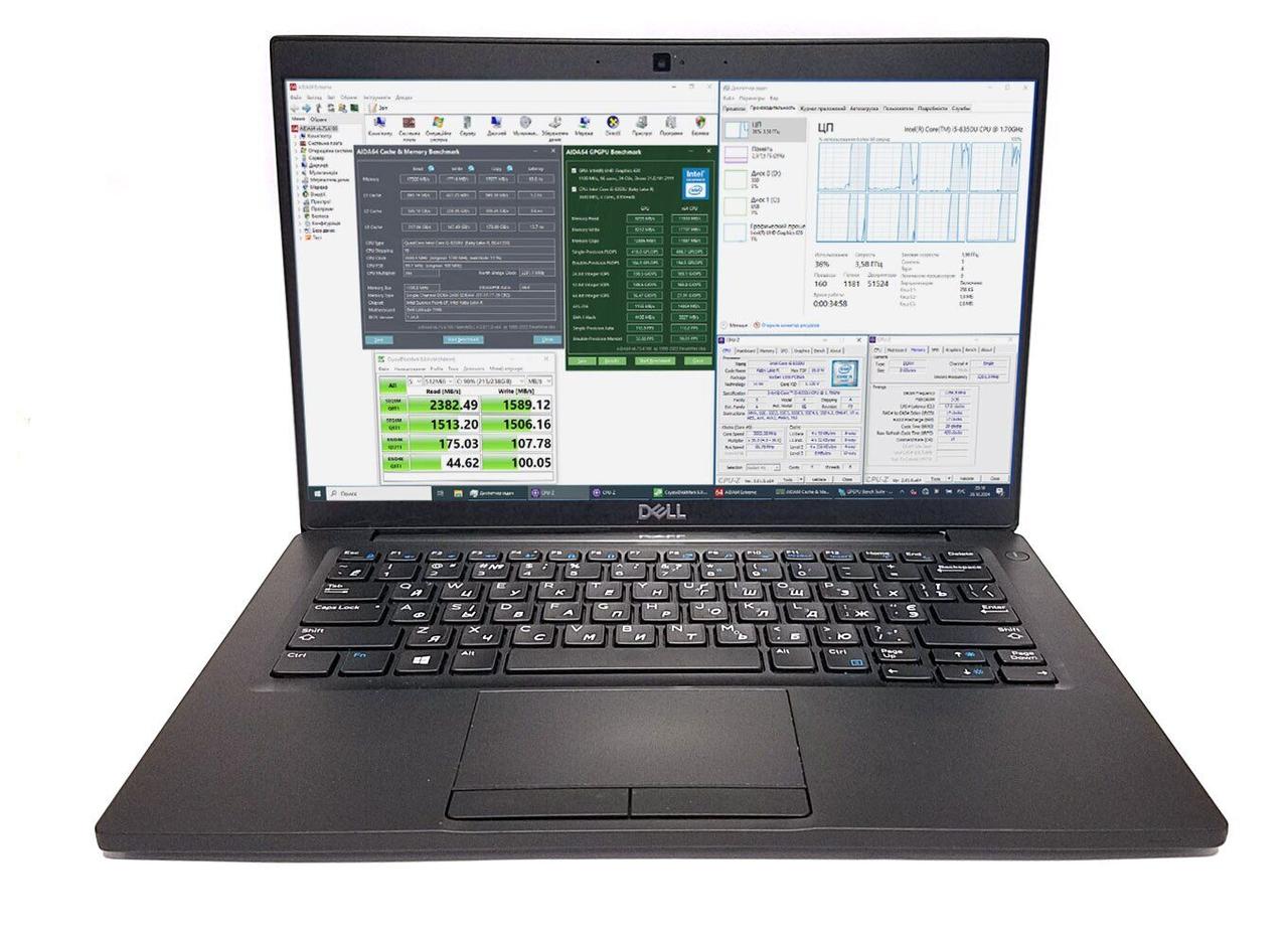 Б/в Ноутбук Б-клас Dell Latitude 7390 13.3" 1920x1080 Сенсорний| Core i5-8350U| 8 GB RAM| 256 GB SSD| UHD 620