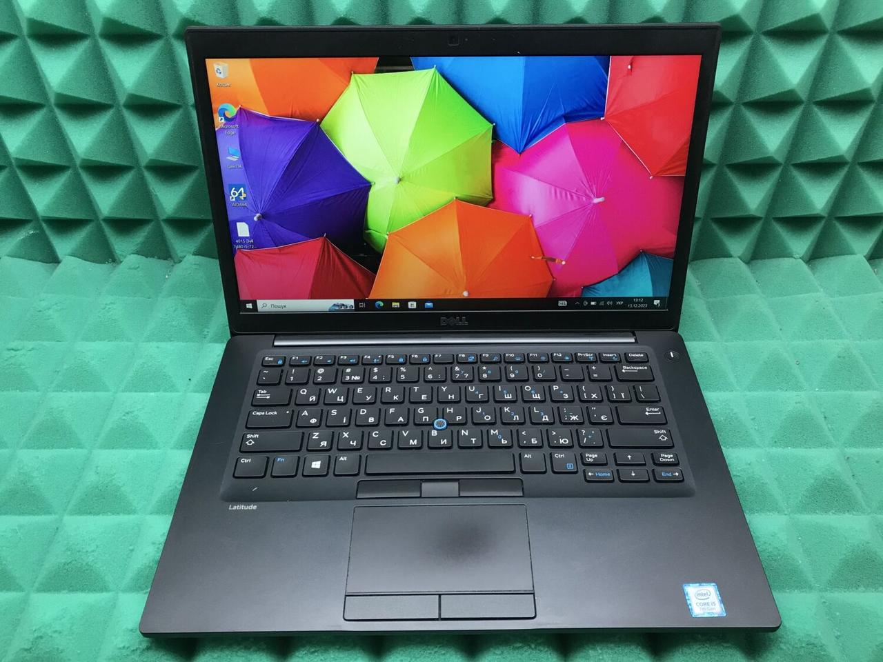Б/в Ультрабук Б-клас Dell Latitude 7480 14" 1920x1080| Core i5-7200U| 8 GB RAM| 256 GB SSD| HD 620