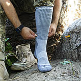 Шкарпетки водонепроникні Dexshell Terrain Walking, p-p S, сірі, фото 9