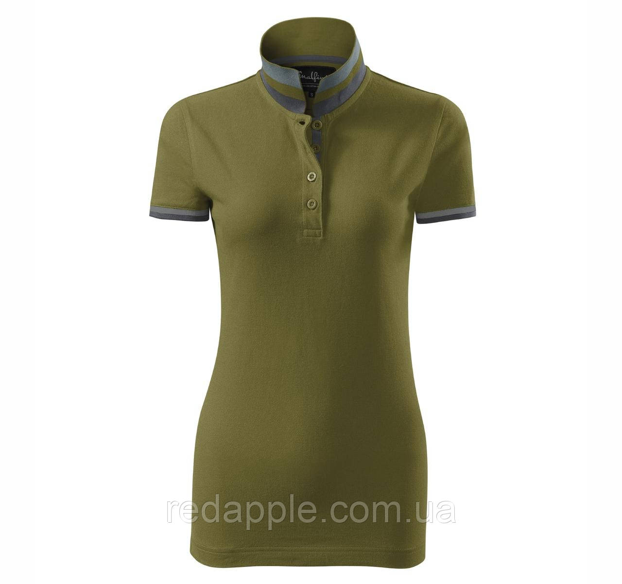 Поло жіноче Collar Up 215, TM Malfini, фото 1