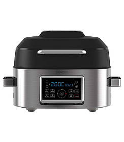 Sencor Мультипіч Vita, 1660Вт, чаша-6л, сенсорне керув., 40-265°C, 7 програм, метал/пластик, сіро-чорний