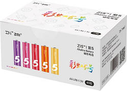 Батарейки AA ZMI AA540 Rainbow 40 pcs — 40 штук пальчикових