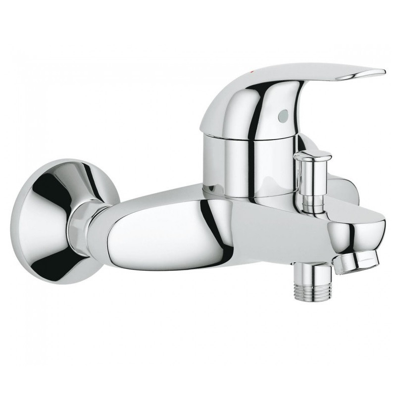 Змішувач для ванної GROHE Swift Eco 23270000, одноважільний, хром, короткий вилив (23270000)