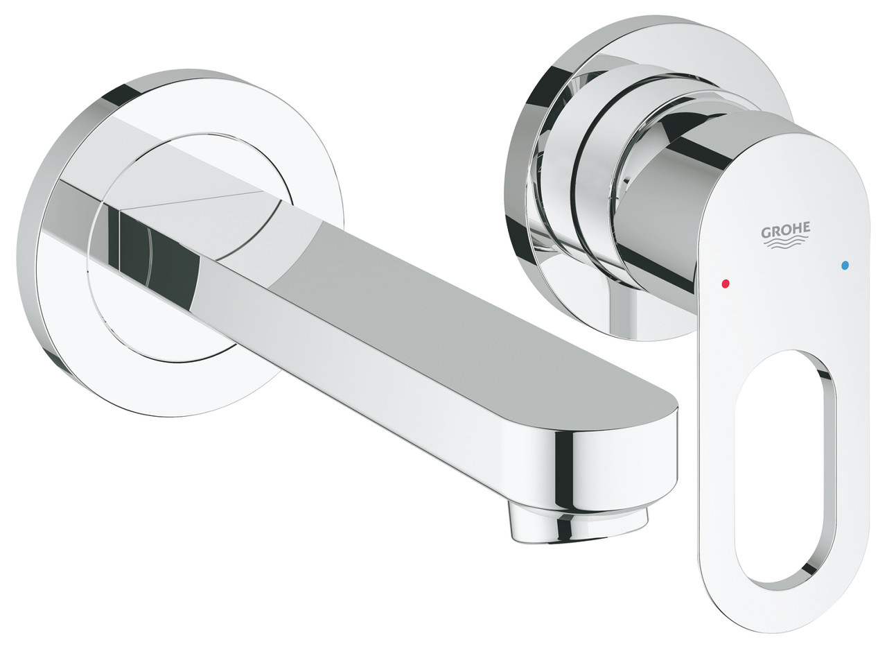 Змішувач для раковини прихованого монтажу Grohe BauLoop хромований, 171 мм (20289000)