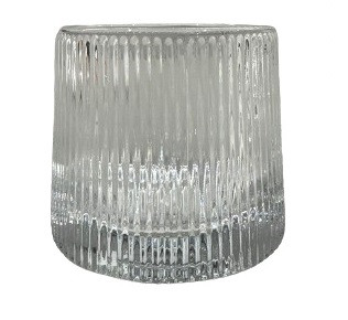 Набор стаканов низких Оленс Ланцелот - лінії 6 штук 170мл d7 см h7,5 см стекло (102-308)