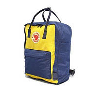 Рюкзак Fjallraven Kanken Classic Желто-Синий! Salee