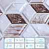 Декоративна ПВХ плитка на самоклейці 3D куби 300х300х5мм, цина за 1 шт. (СПП-506), фото 4