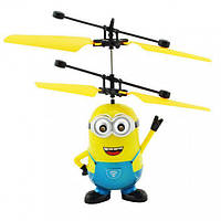 Іграшка міньйон вертоліт HJ-388 весела іграшка для дітей з підсвічуванням! Salee