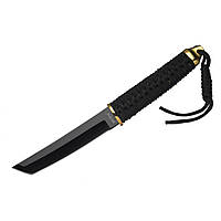 Ніж нескладаний Grand Way Танто 2307 B (black oxide, чохол cordura)