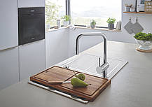 Змішувач для кухні з висувним виливом Grohe Minta (32322002), фото 3