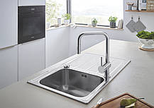Змішувач для кухні з висувним виливом Grohe Minta (32322002), фото 6