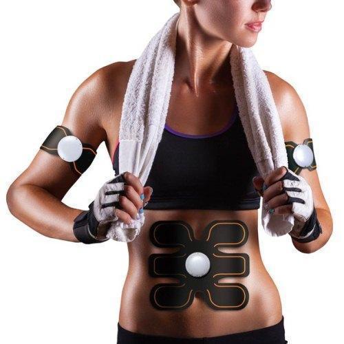 Пояс-міостимулятор EMS Trainer 3 в 1 для м'язів преса і рук Smart Fitness Trainer! Salee