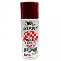 Фарба бордова 400ml "Bosny" №38 (12шт/уп)